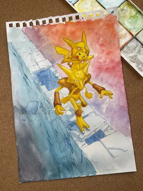[OC] Pikachu &amp; Friends