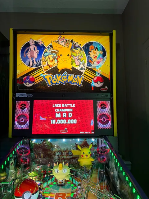 Managed to get Pokémon Pinball #151 - Out of 750 (limited edition). It was quite the battle!