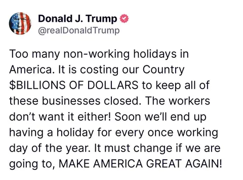 I hope everyone enjoyed their labor day! Here's a reminder that if Trump gets his way, it will be the last labor day you ever celebrate