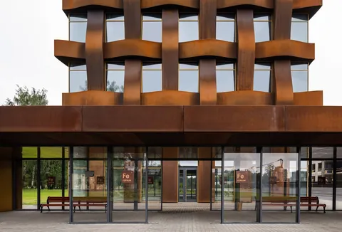 Ferrum 1 by Tchoban Voss Architekten in Saint Petersburg, Russia