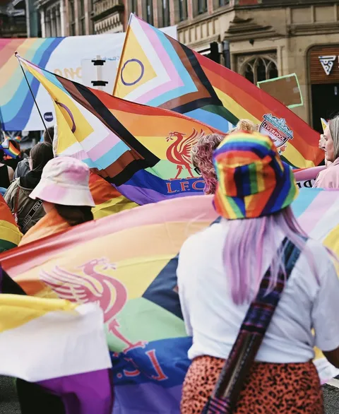 @liverpoolfc: “As a club we will be joining the march at Liverpool’s Pride tomorrow.”