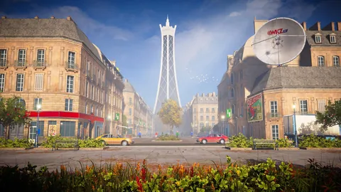 I tried recreating the main street from Pokemon Legends ZA in Far Cry 5!