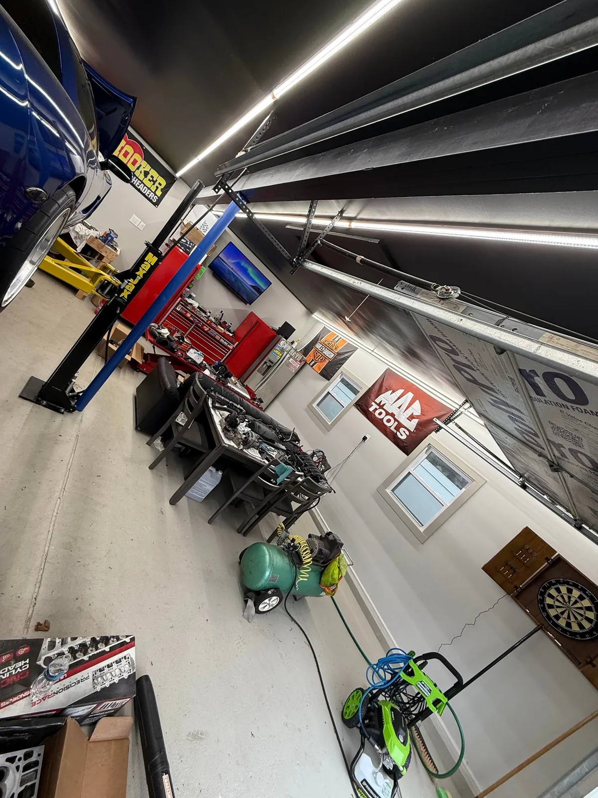 Where I go to make horsepower and delete beers