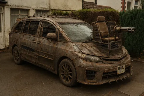 I invite everyone to make Mad Max versions of their car