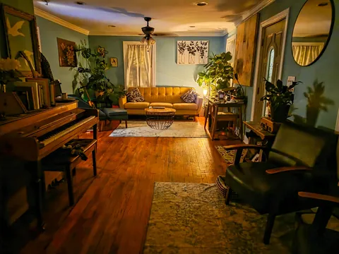 Took down the Christmas Tree, and reorganized, its a vibe.