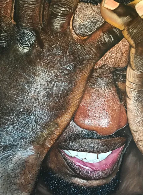 Carthasis, me, Oil on Canvas, 40”x 30”, 2018