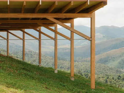 Superb WOODEN HOUSE in the hills of Brazil in Cunha, by Mariana Caires &amp; co (2024)