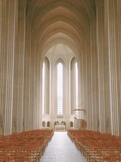 Grundtvig’s Church, Copenhagen 1940