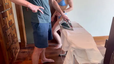 Suddenly he like doing the chores
