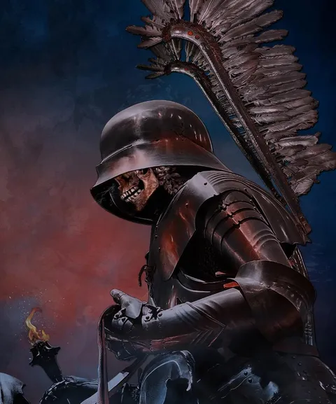 Skeletal Winged Hussar