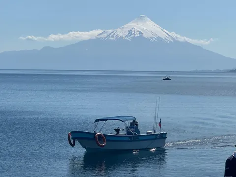 Crossing the Andes from Argentina to Chile - by boat