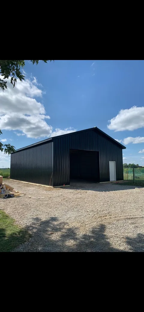 My new 30 by 40 garage barn