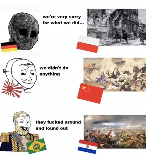 Nations after having too much fun