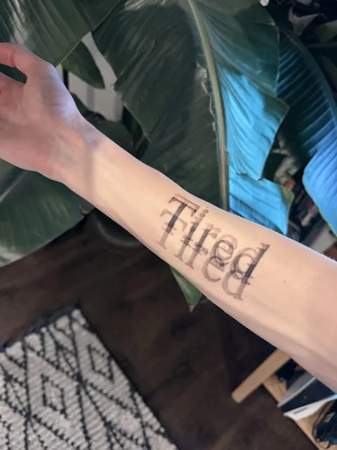 art done by Maggie in Napa, CA @ Golden Owl