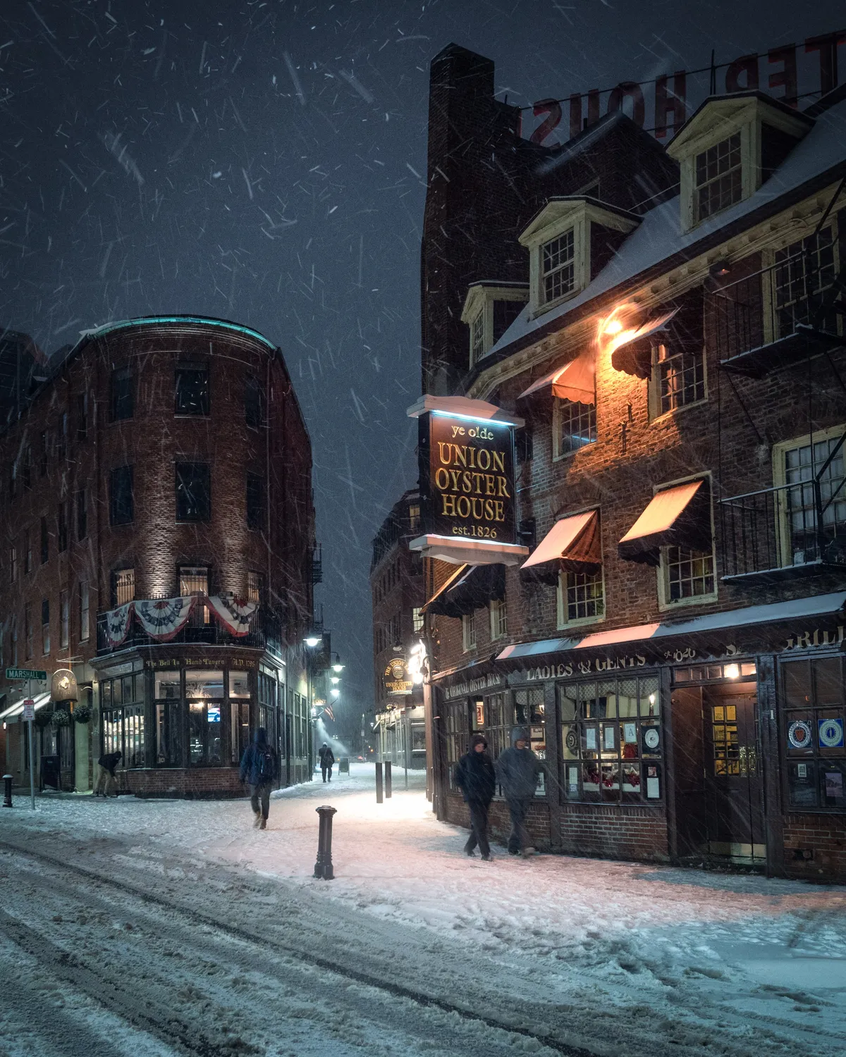 ITAP of Boston in a snow storm