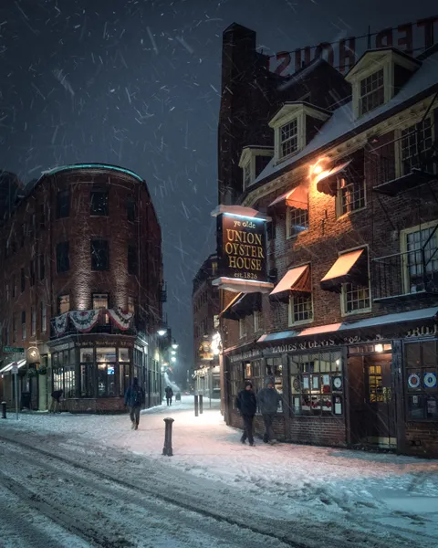ITAP of Boston in a snow storm