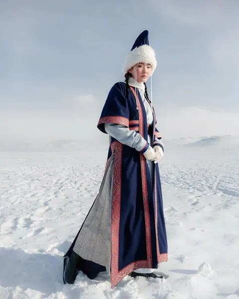 Team Mongolias winter olympics outfits