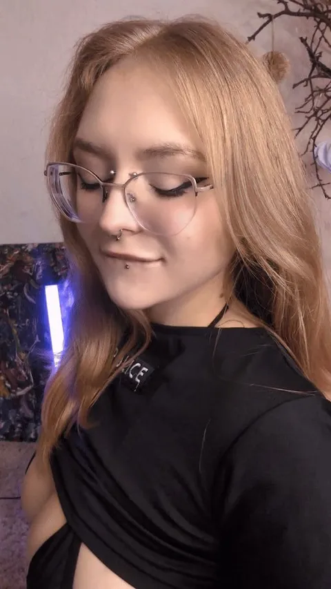 The only thing missing is your face under my skirt