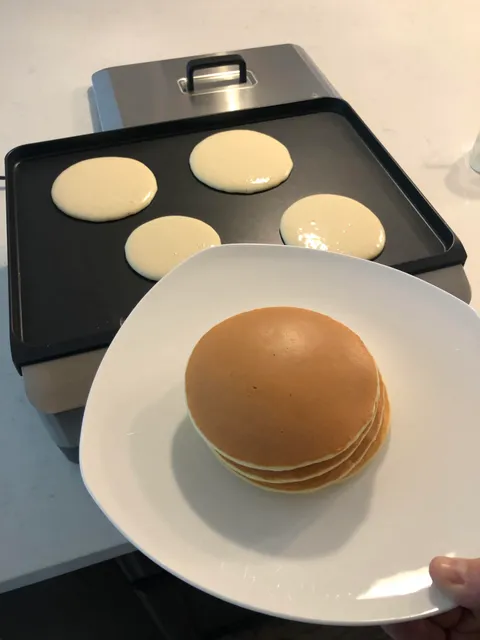 [Homemade] Pancakes. Perfect color.