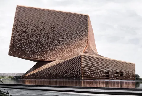 AZL Architects recently completed the Jinling Art Museum, a project commissioned by China in Nanjing