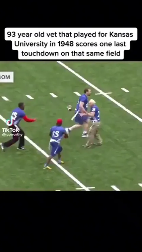 They allowed him score his last touchdown on the same field