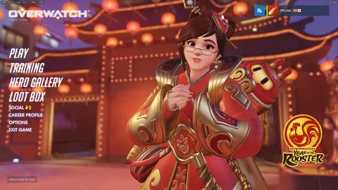 A few screenshots of the main menu screen in OW1