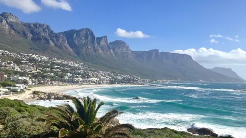 More Africa Love. The 12 Apostles overlooking Camps Bay near Cape Town, SA.