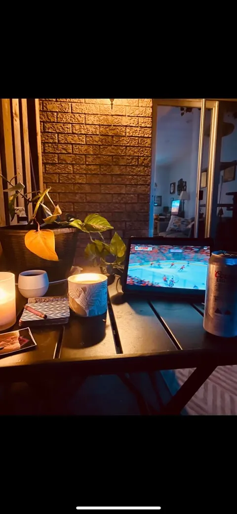 Made the most out of my little rental apartment 🧡