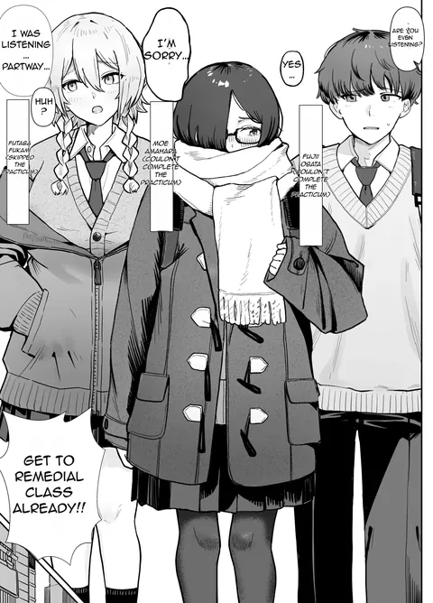 Threesome Cosplay Sex as Part of Our ‘Sexual Education’ Practical Training