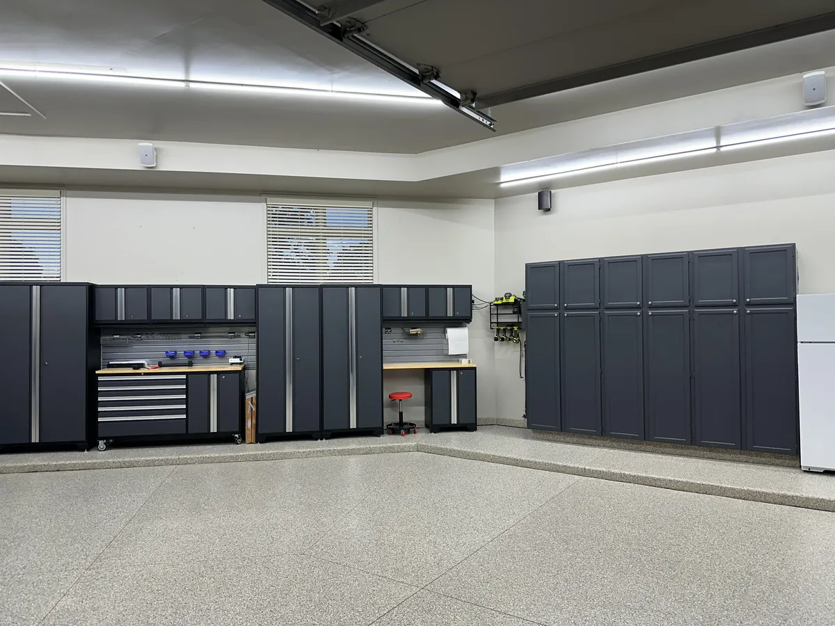 3 car garage project nearly completed 