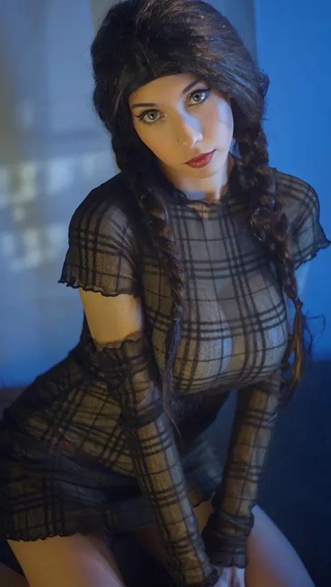 Wednesday Addams by me - Wednesday tv show cosplay