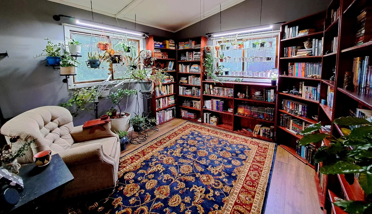 Just completed my home library 