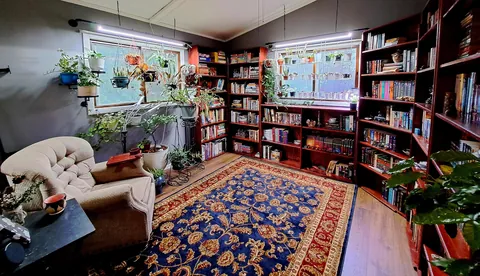 Just completed my home library 