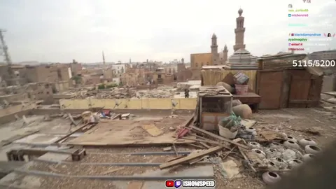 Speed almost falls through a loose hole on the roof
