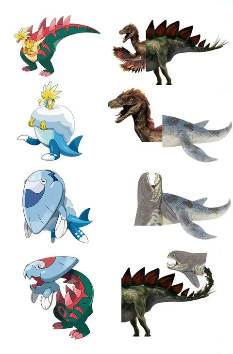 Galar fossils would look like in real life 🦖🦕