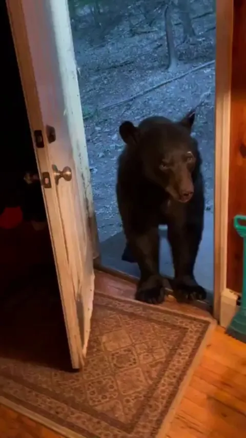 He bearly escaped