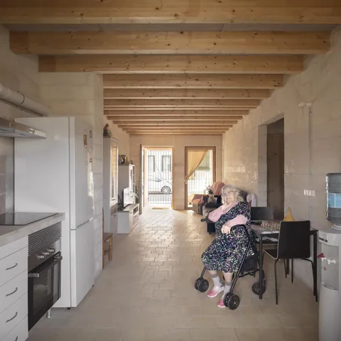 And now right across the street: 19 Social Housing Units in local Stone in Mallorca, Spain - 2023