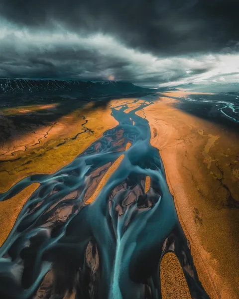 Icelandic river [2160x2700] [OC]