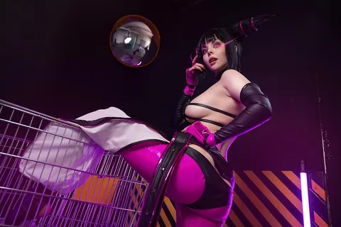 Juri Han cosplay by me HellyValentine