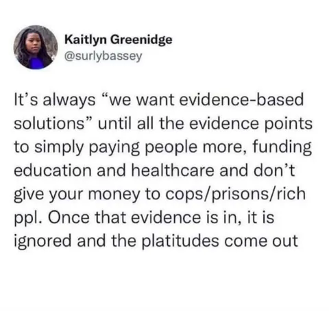 On Evidence Based Solutions.