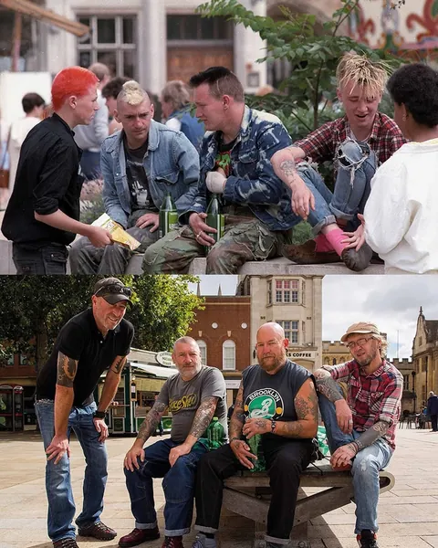 Photographer tracked down people he captured 40 years ago to recriate their photos