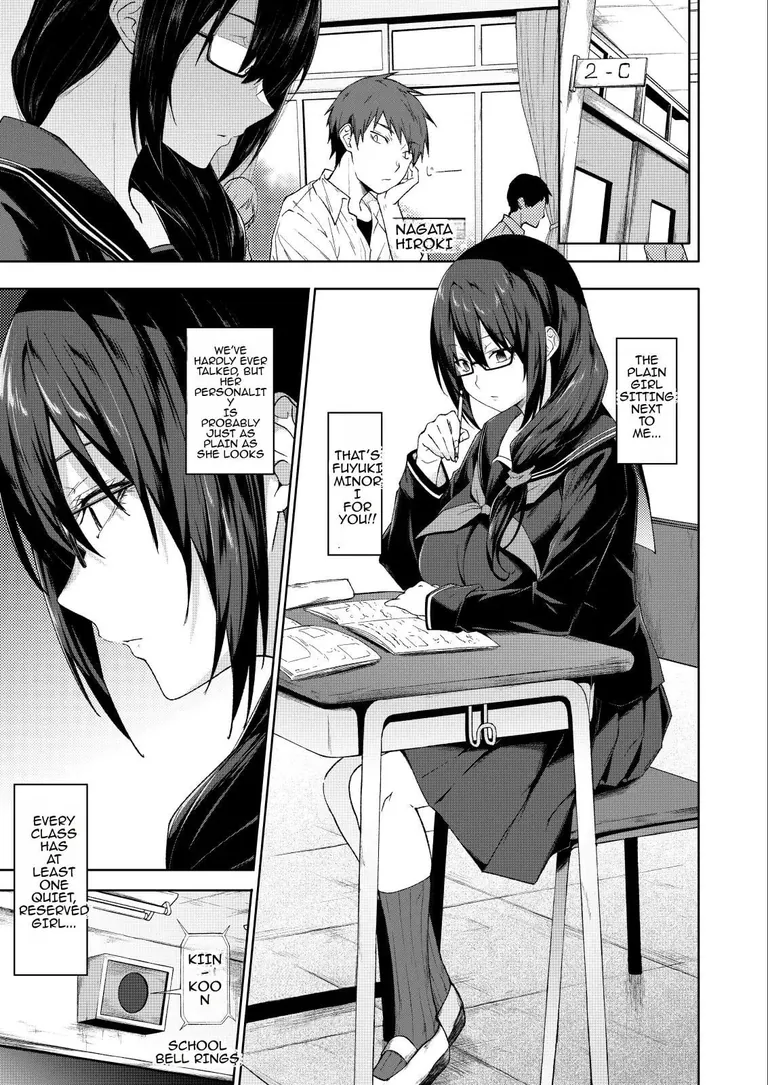 Silent Girl next to me is a Pervert !!!