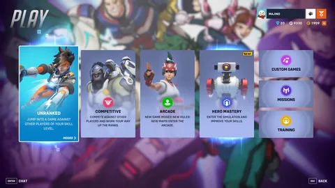 Overwatch throughout the years (2016, 2018, 2024)