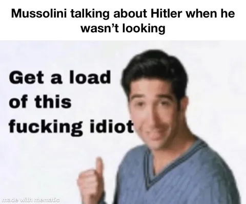 Relations between the axis powers was surprisingly unstable