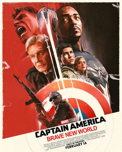 New Poster for 'Captain America: Brave New World'