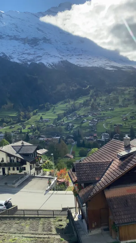 This train ride in Grindelwald, CH