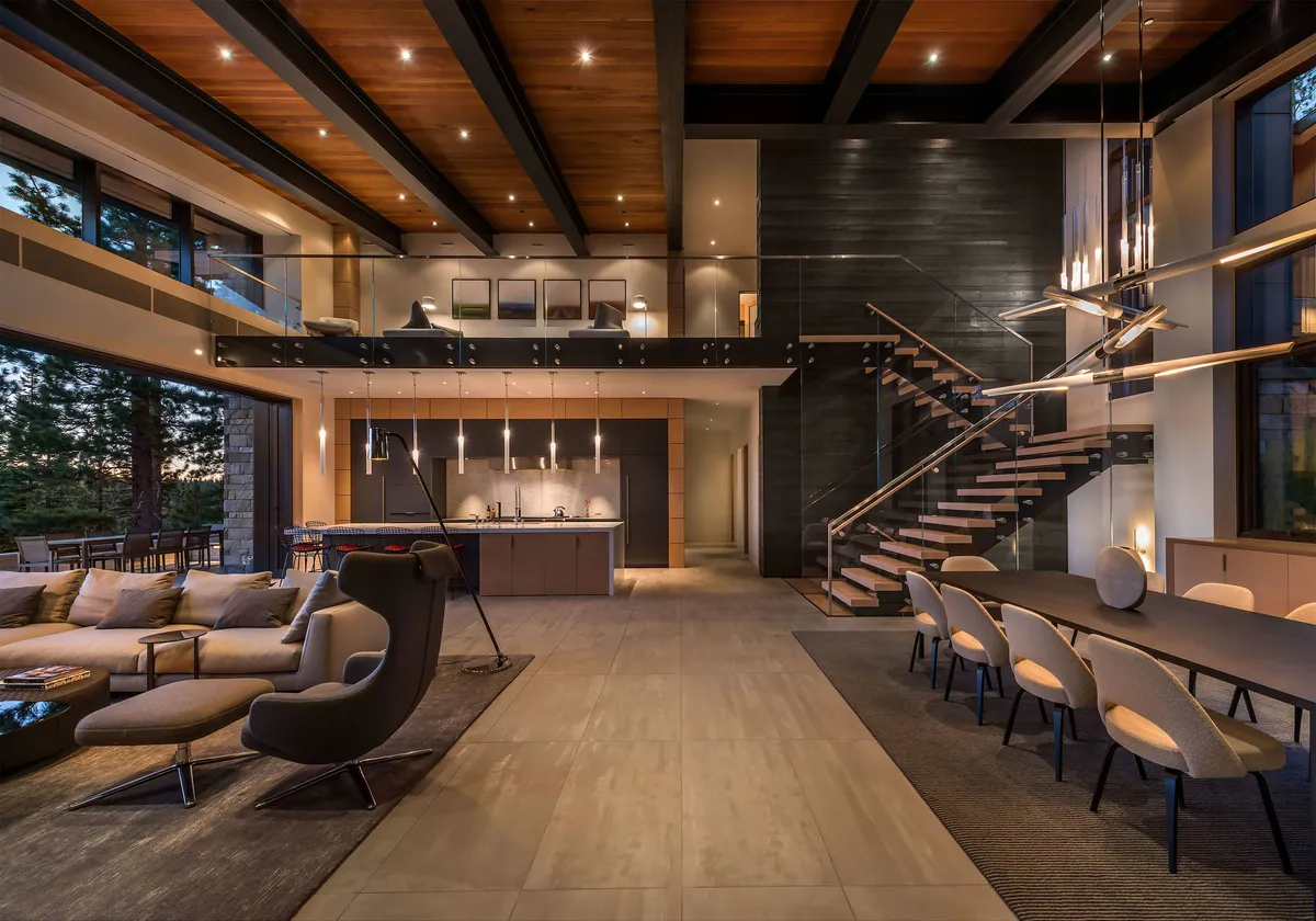 Modern Californian Mountain Home [2560 x 1792]