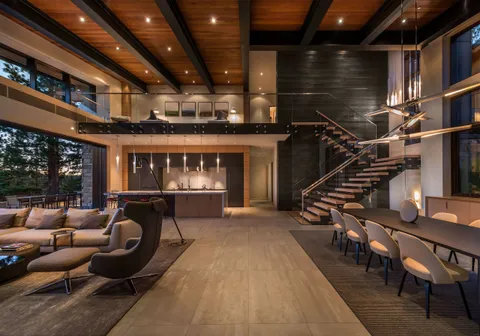 Modern Californian Mountain Home [2560 x 1792]