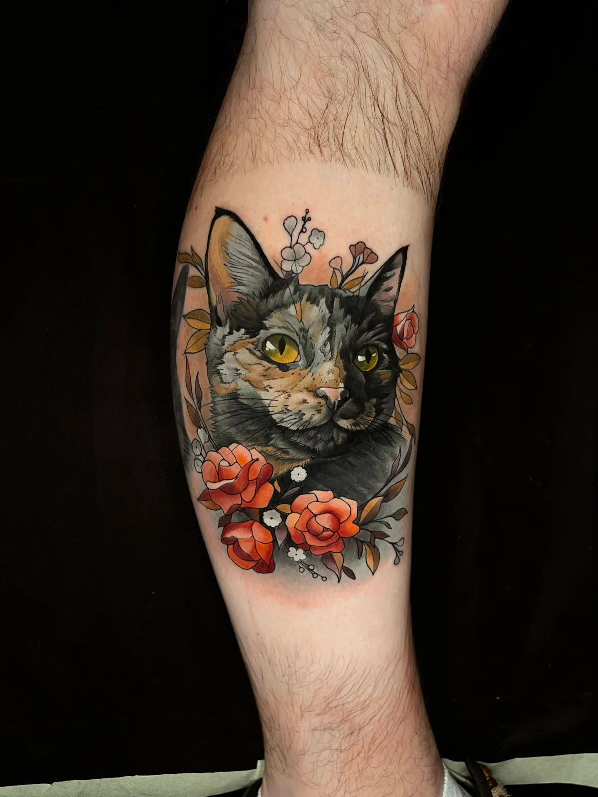 My Cat Mocha by Curtis Aldrich, Built 4 Speed Tattoos, Orlando FL