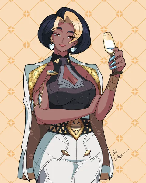 Overwatch Domina Fanart by me